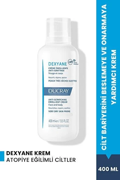 Ducray Dexyane Creme Emoliente Kaşıntı Önleyici Nemlendirici Krem 400 ml ürün görseli 1