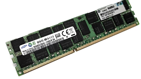Samsung 16GB PC3L-10600R-09-12-E2-D3 Server Ram M393B2G70QH0-YH9Q8 ürün görseli 1