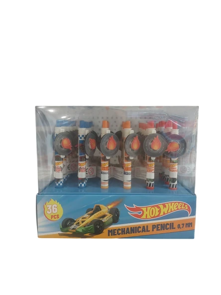 Dolphin Hotwheels Versatil Kalem 0,7 Mm Hw-3117 (36 Lı Paket) ürün görseli 1