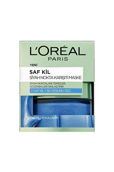 L'Oreal Paris Saf Kil Siyah Nokta Karşıtı Maske 50 ml ürün görseli 1