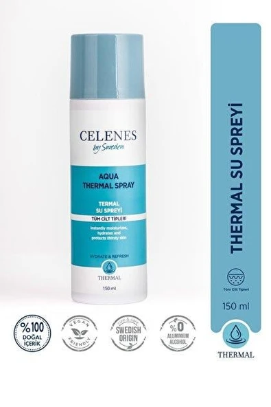 Celenes By Sweden Aqua Thermal Spray 150 ml ürün görseli 1
