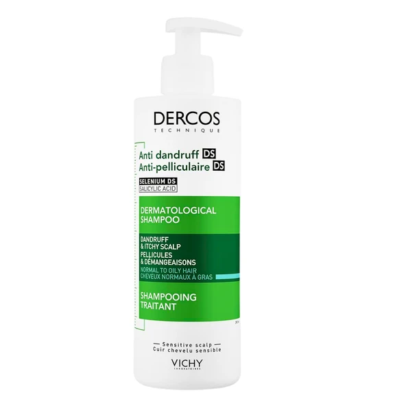 Vichy Dercos Anti Dandruff Kepek Karşıtı Şampuan Normal ve Yağlı Saçlar İçin 390 Ml ürün görseli 1