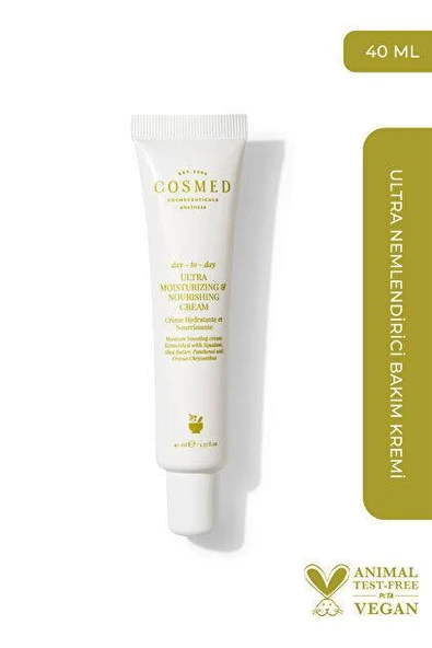 Cosmed Day-to-Day Ultra Moisturizing & Nourishing Cream - Su Bazlı Nemlendirici Cilt Bakım Kremi 40 ml ürün görseli 1
