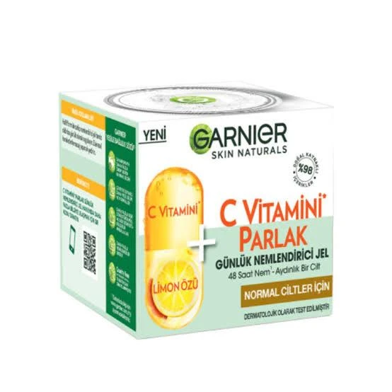 Garnier C Vitamini Parlak Günlük Nemlendirici Jel 50 ml ürün görseli 1