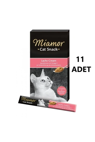 Cream Somonlu Kedi Ödülü 6x15 G 24 Adet ürün görseli 1