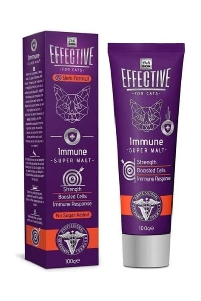 Effective Immun Destekleyici Kedi Malt Macunu 100 gr CB2201 ürün görseli 1