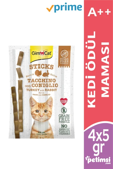 Sticks Hindi Ve Tavşan Etli Ödül Çubukları ürün görseli 1