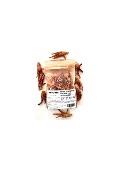 Sf021 Kurutulmuş Tavuk Pençe 100 Gr ürün görseli 1