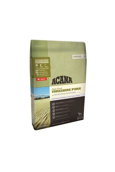 Acana Yorkshire Pork Domuz Etli Balkabaklı Köpek Maması 11.4 Kg ürün görseli 1