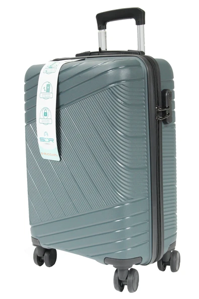 Metropolitan SDR 102 PP Valiz Seti - Büyük + Orta + Kabin Boy - Petrol Yeşili ürün görseli 1