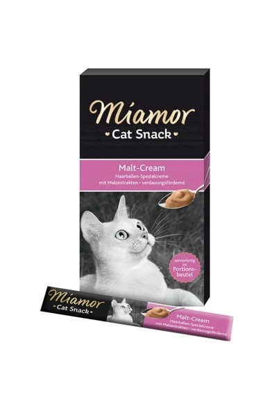 Mıamor Cream Malt Kedi Ödülü 6x15 Gr 11 Adet Güncel Sk ürün görseli 1
