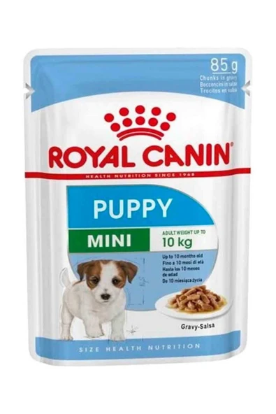 ROYAL CANİN MINI PUPPY YAŞ MAMA POUCH 85GR ürün görseli 1