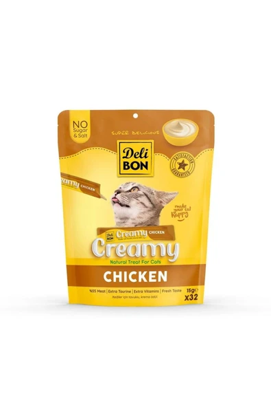 Creamy Ödül Maması Tavuklu 15gr 32li Paket ürün görseli 1