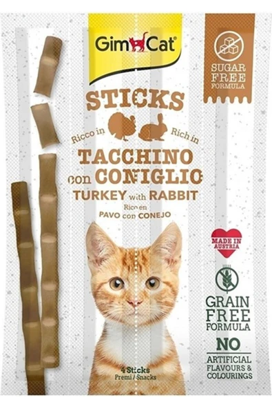 Sticks Hindi Ve Tavşan Etli Ödül Çubukları 4lü ürün görseli 1