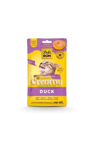 Creamy Ödül Maması Ördekli 15gr 5li Paket ürün görseli 1