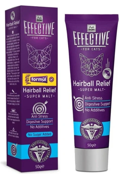 Effective Hairball Tüy Yumağı Attırıcı Kedi Malt 50 gr ürün görseli 1