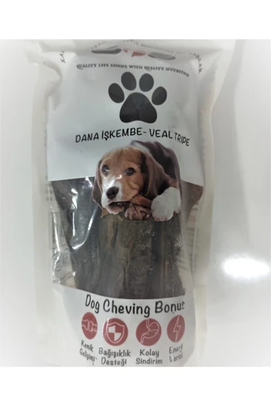 Kurutulmuş Dana Işkembe Köpek Ödül 100 Gr. ürün görseli 1