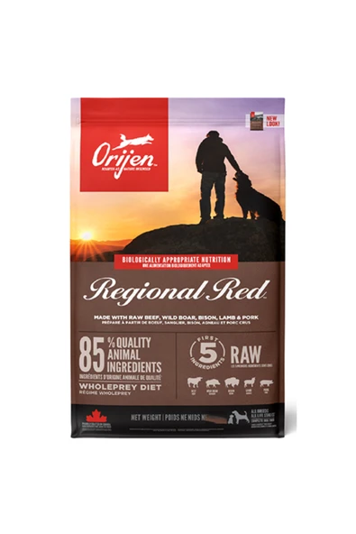 Orijen Regional Red Tahılsız Adult Kırmızı Etli Yetişkin Köpek Maması 2 Kg ürün görseli 1