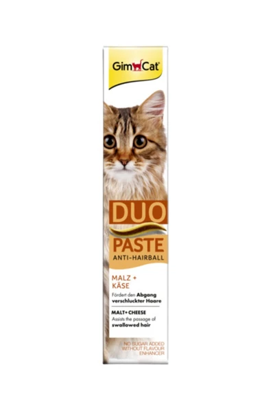Duo Paste Peynirli Anti-hairball Malt Kedi Macunu 50gr ürün görseli 1