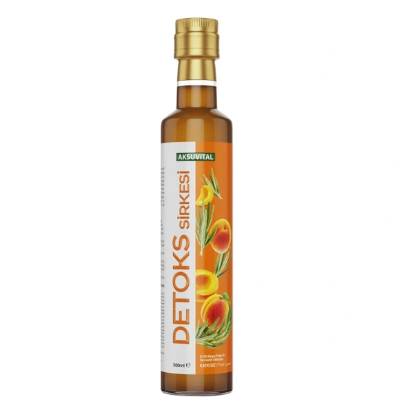 Aksu Vital Detoks Sirkesi - Doğal Fermente Karışım (Metabolizma Dostu) 500 ML ürün görseli 1