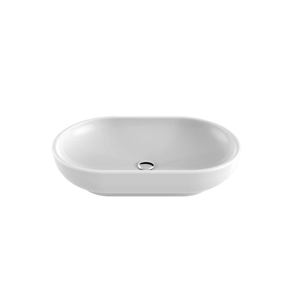 Creavit Mina MN165 Tezgah Üstü Çanak Lavabo 40x65 cm Lavabo ürün görseli 1