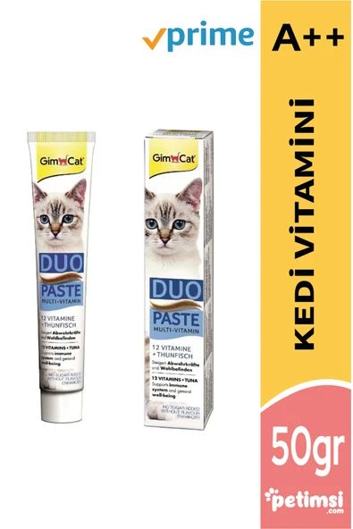 Multi-vitamin Duo Paste Tuna + 12 Vitaminli 50 Gr ürün görseli 1