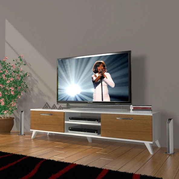 Decoraktiv Eko 140 Slm Dvd Retro Tv Ünitesi Tv Sehpası ürün görseli 1