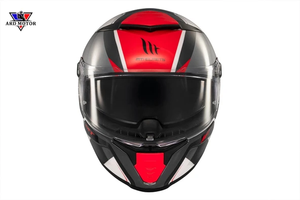 MT HELMETS THUNDER 4 SV FREEWAY A5 PARLAK KAPALI KASK - Resim 8