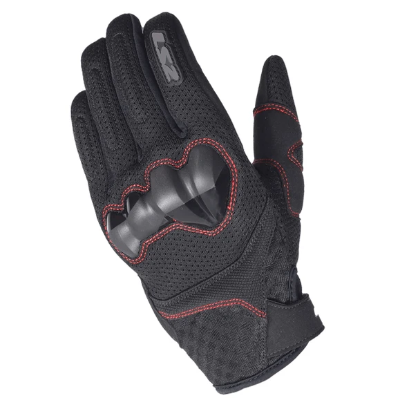 LS2 CHAKI EVO KADIN ELDİVEN SİYAH - Resim 2