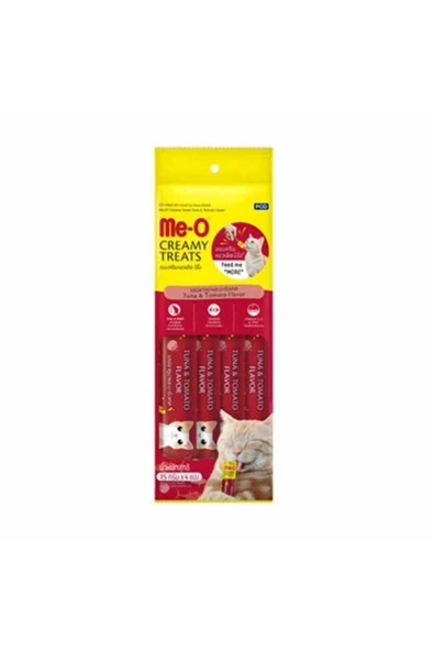 Me-o Creamytreats Ton Balığı Domatesli Jel Mama 15gr X 4 Adet ürün görseli 1