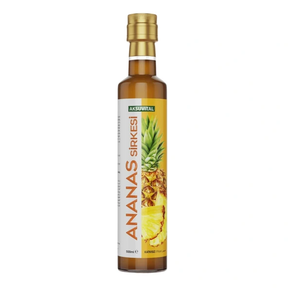 Aksu Vital Ananas Sirkesi (Doğal Fermente) - Bromelain Etkili 500Ml ürün görseli 1