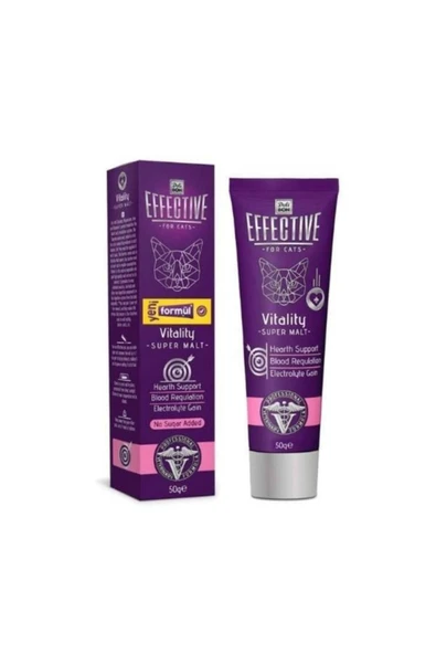 Effective Vitality Malt Katkılı Kedi Macunu 50 Gr ürün görseli 1