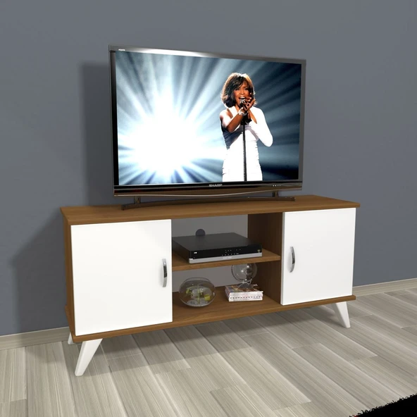 Decoraktiv Eko 120 Slm Retro Tv Ünitesi Tv Sehpası ürün görseli 1