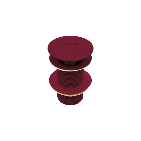 Creavit SF030.BRY Lavabo Sifon Başlığı Pop-up Taşmasız - Berry ürün görseli 1