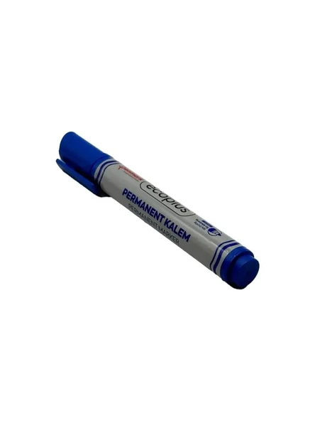 PERMANENT MARKER YUVARLAK UC ECOPLUS MAVI 1 LI ürün görseli 1