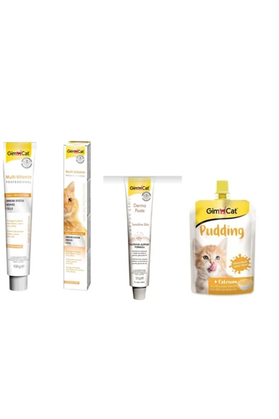 Multivitamin 100 Gr Kedi Macunu Derma Paste 50gr Puding 150 gr ürün görseli 1