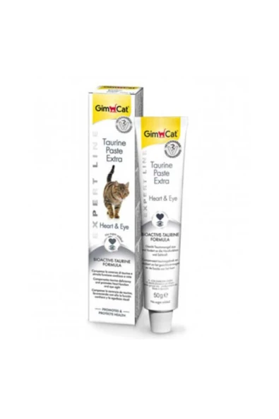 Neo Pet Market Gimcat Kedi Macunu Taurin Extra Kalp ve Göz Sağlığı 50gr ürün görseli 1