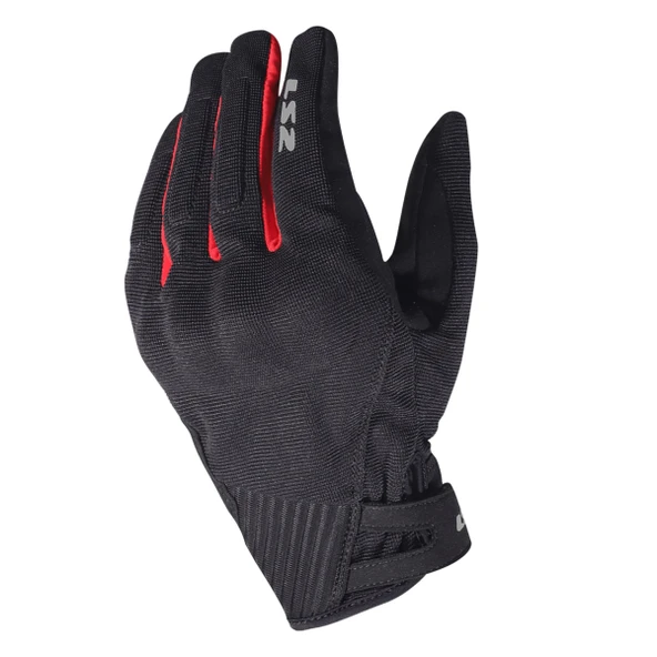 LS2 DART 2 EVO ELDİVEN SİYAH-KIRMIZI - Resim 3