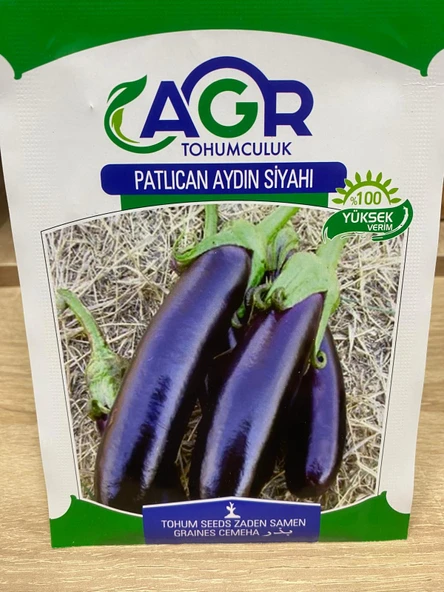 Agr Patlıcan Aydın Siyah Tohumu 5 Gr ürün görseli 1