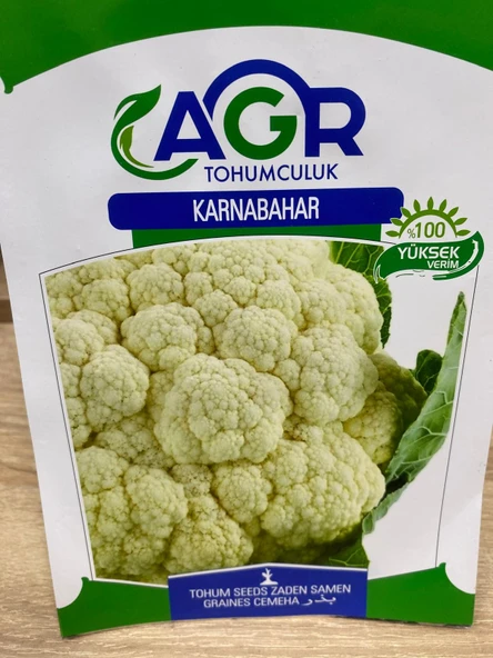 Agr Karnıbahar Tohumu 100 Adet ürün görseli 1