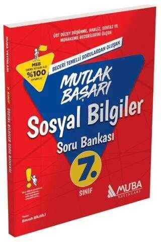 Muba 7.Sınıf Mutlak Başarı Sosyal Bilgiler Soru Bankası ürün görseli 1