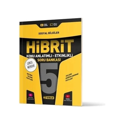 Hız 5.Sınıf Hibrit Sosyal Bilgiler Konu Anlatımlı Soru Bankası ürün görseli 1