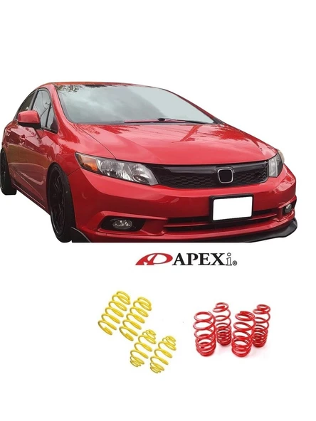 honda civic fb7  2012.2015 apexi 4.cm spor helezon yay ürün görseli 1