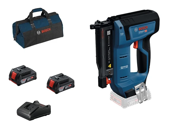 Bosch GNH 18V-35 2x2.0Ah Çift Akülü Ahşapta Çivi Çakma ürün görseli 1