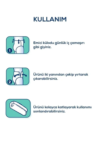 MEDCARE Emici Külot Medium ( Orta Boy ) 30 Adet - Resim 5