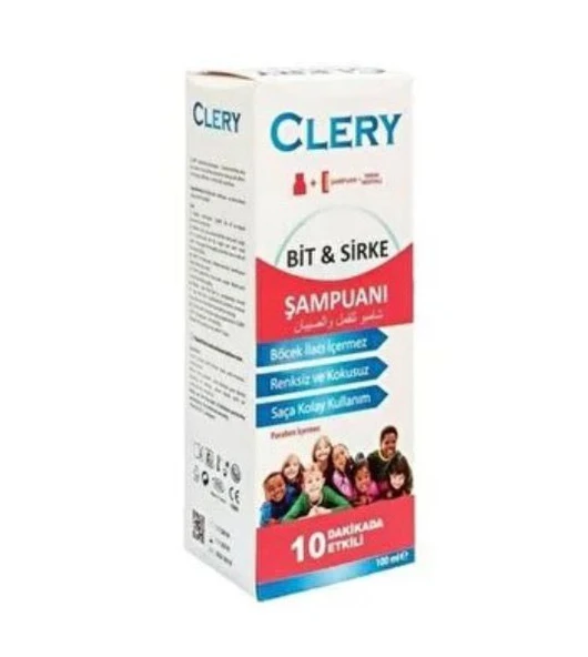 Clery Pire ve Sirke Şampuanı 100 ML ürün görseli 1