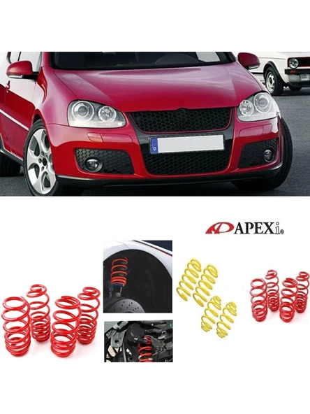vw golf 5 apexi 4.cm spor helezon yay ürün görseli 1