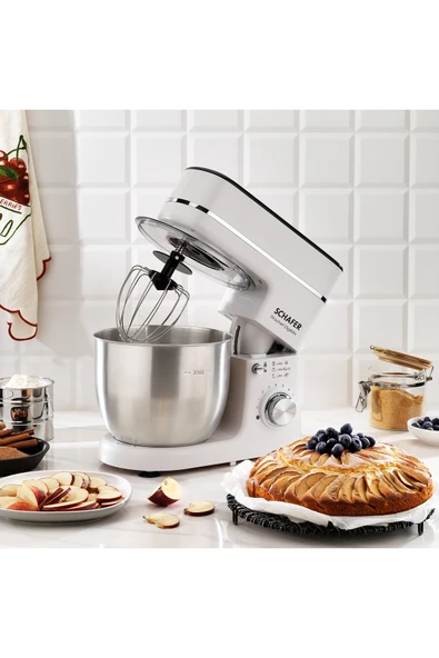 SCHAFER PROCHEF DİGİMİX DİJİTAL STAND MİKSER 5 LİTRE (BEYAZ) ürün görseli 1