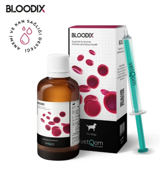 Bloodix Köpek Kan Yapıcı ve Anemi Giderici Likit 90 ml (Demir Takviyesi) ürün görseli 1