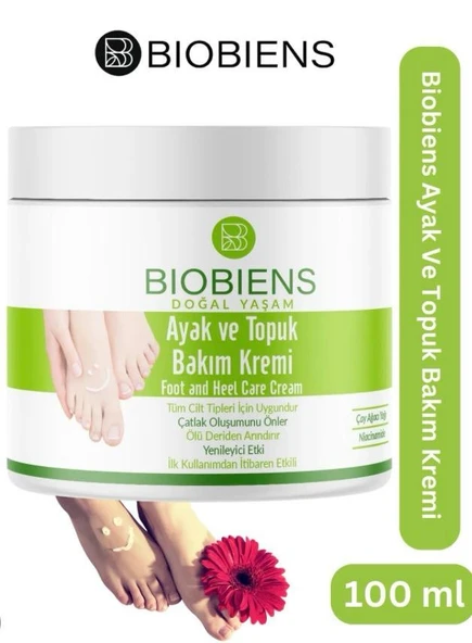 Biobiens Ayak ve Topuk Bakım Kremi 100 Ml ürün görseli 1